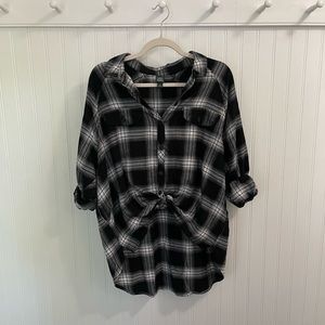Black and White Flannel
